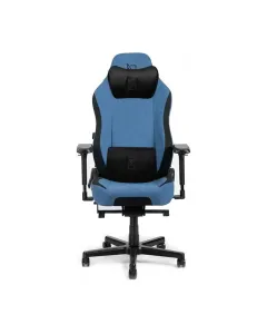 Navodesk Apex Oft Fabric Gaming Chair With Memory Foam Pillows - Galaxy Blue