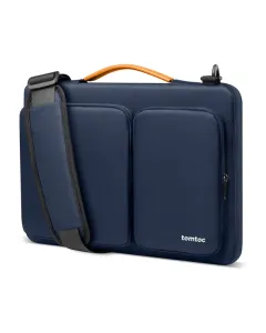 Tomtoc Defender-A42 Laptop Shoulder Bag - Navy Blue