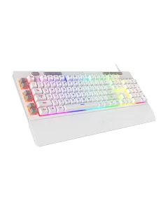 Redragon  Shiva K512 Rgb Backlit Membrane Gaming Keyboard With Multimedia Keys - White