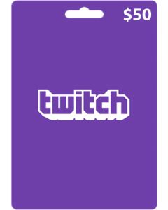 Twitch $50 Gift Card (USA)