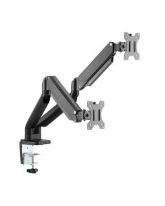 Twisted Minds Premium Dual Monitor Aluminum Arm - Black - TM-26-C012U