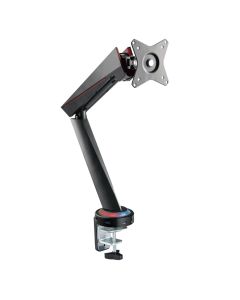Twisted Minds Single Monitor Arm With USB/Audio/Mic Ports - Black - TM-39-C06U