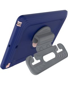 OtterBox - Kids EasyGrab Tablet Case for Apple iPad (7th, 8th and 9th gen) - Dark Blue