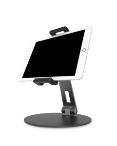 UPERGO AP-7CN Aluminum Alloy Adjustable Phone And Tablet Stand/Holder For upto 14" iPad And Tablet - Dark Grey