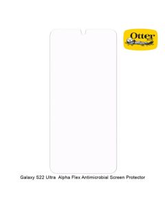 Otterbox Alpha Flex Screen Protector Antimicrobial for Samsung Galaxy S22 Ultra - Clear