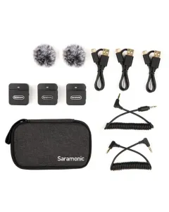 SARAMONIC BLINK 100 B2 ULTRACOMPACT 2.4GHZ DUAL CHANNEL WIRELESS MICROPHONE SYSTEM