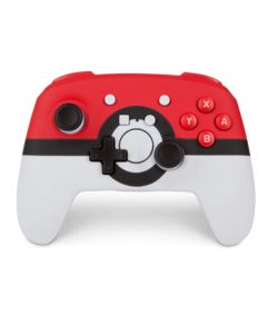 PowerA Enhanced Wireless Controller for Nintendo Switch: Pokemon Poke Ball Red