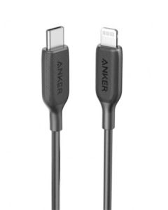 ANKER POWERLINE III USB-C TO LIGHTING 1.8 6FT  BLACK