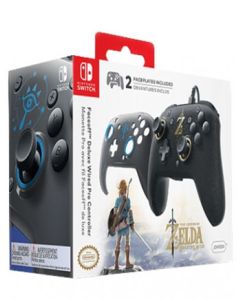 NINTENDO SWITCH FACEOFF DELUXE WIRED PRO CONTROLLER ZELDA