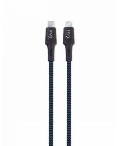 GOUI 8PIN TOUGH 2MTR TYPE-C TO LIGHTING CABLE - BLUE