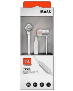 JBL T290 IN-EAR HEADPHONE - SILVER