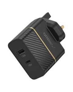 OTTER BOX FAST WALL CHARGER 30W COMBINED MIXTE - BLACK