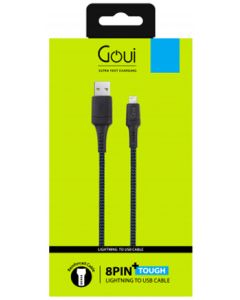 GOUI 8 PIN USB TO LIGTNING CABLE 2M - DARK BLUE
