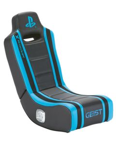 X-ROCKER GEIST MULTIMEDIA FLOOR CHAIR - BLACK/BLUE