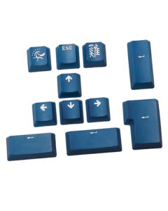 DUCKY 11-KEY DOUBLE SHOT COLOR KEYSET-BLUE