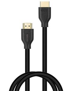 Porodo HDMI to HDMI Cable V2.1 2m/6ft - Black