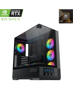 XIGMATEK Gaming PC – Ryzen 7 9800X3D | RTX 5070 Ti | 48GB RAM | 2TB NVMe