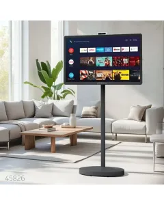 Powerology Banf 32" Portable Smart Monitor - Gray (8+128GB)