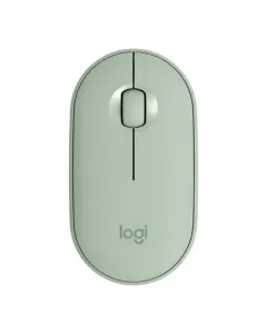 Logitech M350 Pebble Wireless Mouse - Eucalyptus