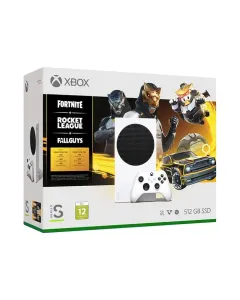 Xbox Series S Console 512 GB + 3 Games (Fortnite+ Rocket League + Fallguys)