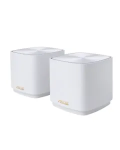 ASUS ZenWiFi AX Mini XD4 - AX1800 Wireless Whole-Home Mesh WiFi 6 System - 2 Pack White