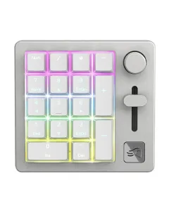 Glorious GMMK Wireless Mechanical Macro Numpad - White Ice