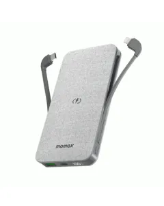 Momax Q.Power TOUCH 2 Wireless Battery Pack 10000mAh - Light Grey
