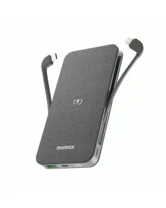 Momax Q.Power TOUCH 2 Wireless Battery Pack 10000mAh - Black