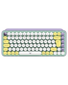 Logitech POP Keys Wireless Mechanical Emoji Keyboard, English - DayDream Mint