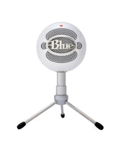 Blue Snowball iCE Plug-And-Play USB Microphone - White