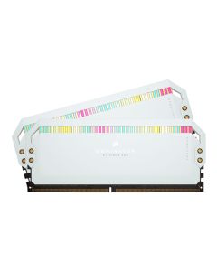 Corsair iCUE DOMINATOR PLATINUM RGB 32GB (2x16GB) DDR5 DRAM 5600MHz C36 Memory Kit - White