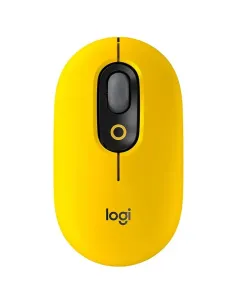 Logitech POP with Emoji Wireless/Bluetooth Mouse - Yellow