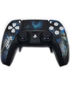 PS5 Dualsense Wireless (Customized) Controller - Demons Souls (Black/Blue)