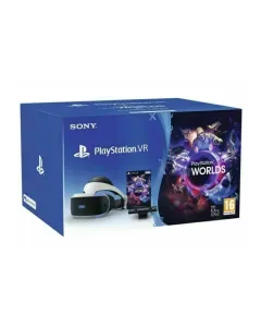  Sony PlayStation Virtual Reality Bundle With (VR Headset, VR Camera, 2 Move Montion Controllers And VR Worlds Game)
