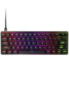 SteelSeries - Apex 9 Mini 60% OptiPoint US RGB Wired Gaming Keyboard - Linear Optical Switchs