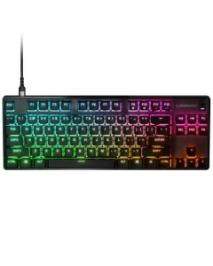 SteelSeries - Apex 9 TKL OptiPoint US RGB Wired Gaming Keyboard - Linear Optical Switchs (English)