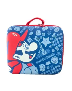 N.Switch OLED Deluxe Protective Hard Shell Carry Bag Carrying Case - All-in-ONE - Super Mario