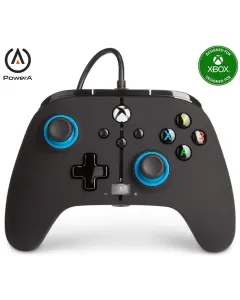 Xbox: PowerA Enhanced Wired Controller For Xbox – Blue Hint