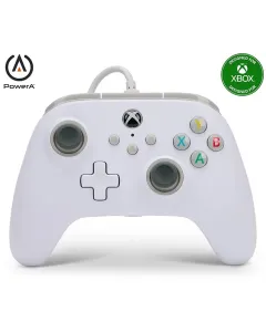 Xbox: PowerA Enhanced Wired Controller for Xbox Series X|S – White