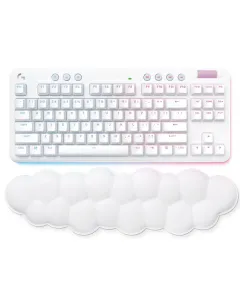 Logitech G715 Wireless  Mechanical Gaming Keyboard- GX Brown Tactile - US, white 