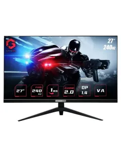 GAMEON 27inch FHD, 240Hz 1ms (1920x1080) Flat VA Gaming Monitor With G-Sync & Free Sync - Black