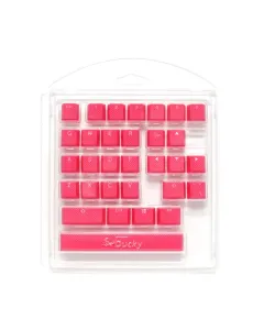 Ducky Rubber Keycap 31 Keys - Pink