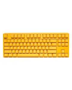 Ducky One 3 Yellow TKL Hot-Swap Mechanical Keyboard - Cherry Red