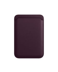 Apple iPhone Leather Wallet with MagSafe - Dark Cherry