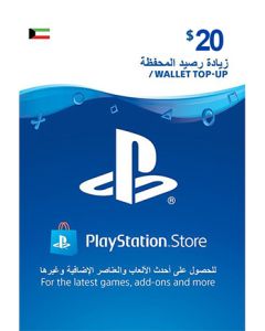 PSN NETWORK CARD 20$ - Kuwait Store