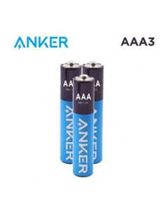 ANKER -ALKALINE AAA BATERIES 3PACK