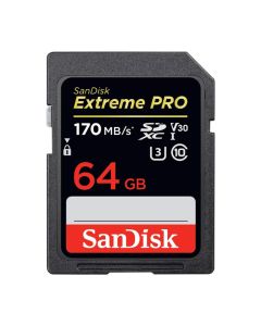 SanDisk Extreme Pro 64GB SDXC UHS-I Card Memory Card- Upto 170MBS