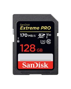 SanDisk Extreme Pro 128GB SDXC UHS-I Card Memory Card - Upto 170MBS