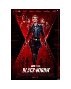 Frame 40×50cm Black widow