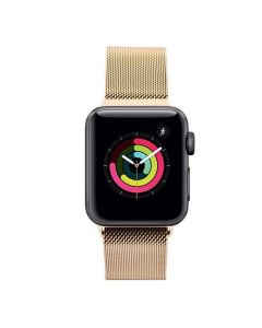 Porodo Metal Watch Band For Apple Watch 44MM / 42MM - Gold